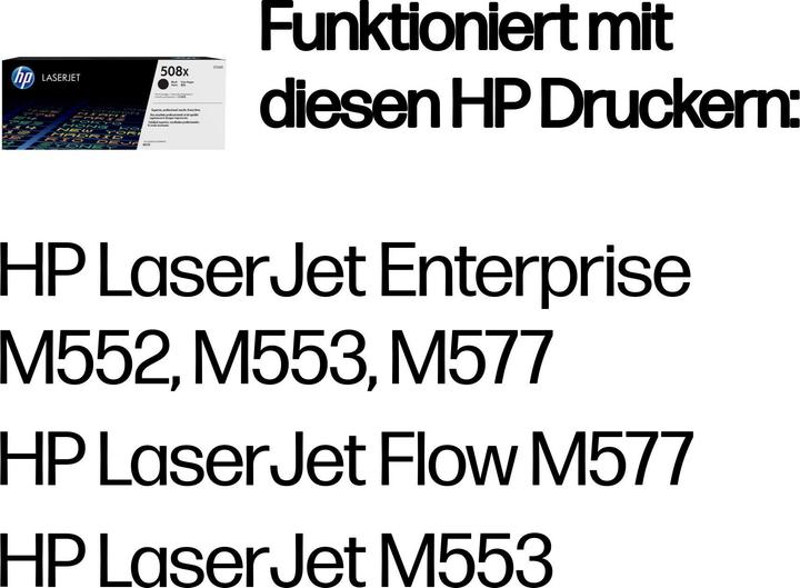 Nährwerte und Zutaten HP 508x (BK)