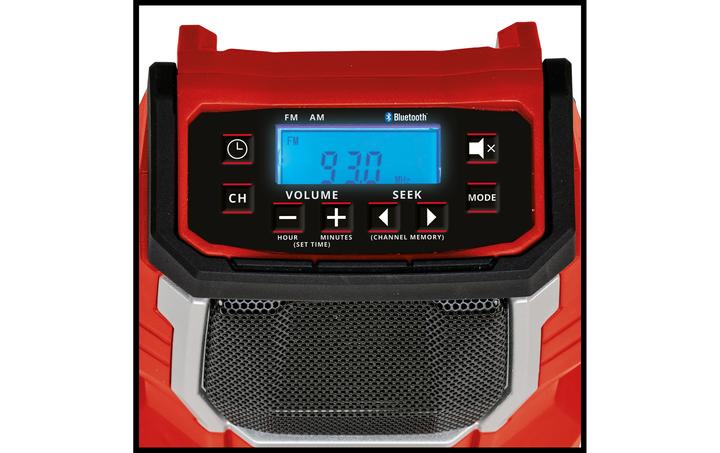 Actual product image Einhell Battery radio TC-RA 18 Li BT (AM, FM, Bluetooth)