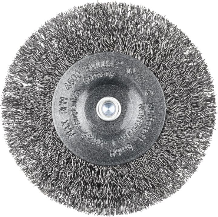 Produktbild wolfcraft 1 Stahldraht-Scheibenb. S=6-kt ø100x10mm