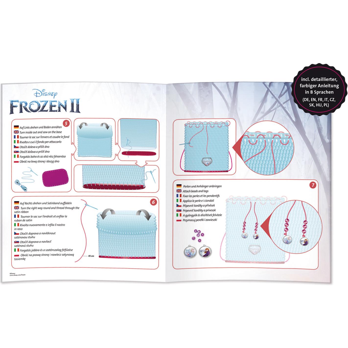 Thumbnail - Lena Disney Frozen II, Handarbeitsset, Blau