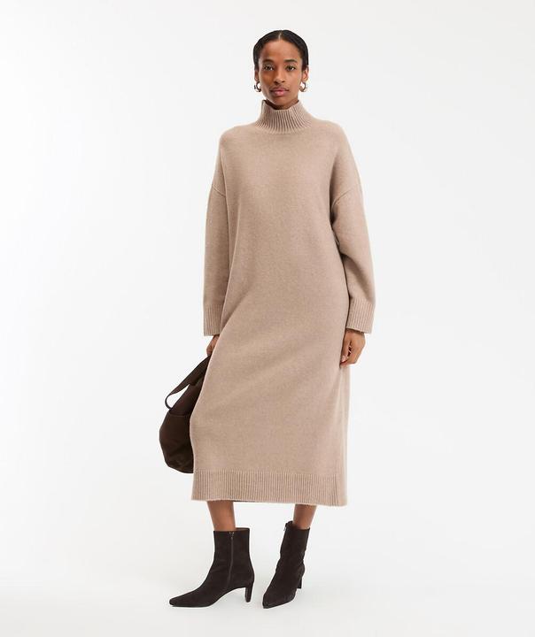 Produktbild La Redoute Collections Strickkleid mit Stehkragen (XXL)