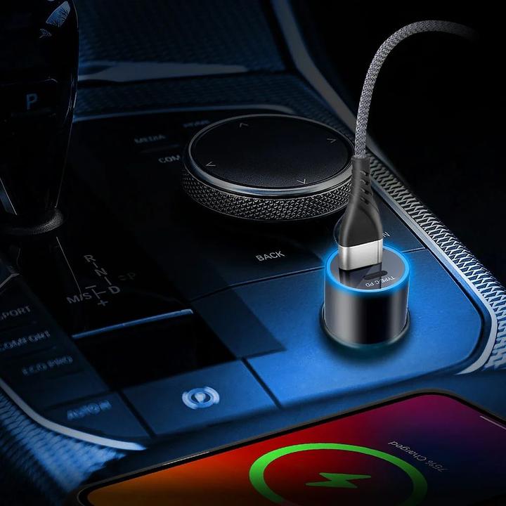 Produktbild Everactive 36-W-USB-QC3.0- und USB-C-PD-Autoladegerät