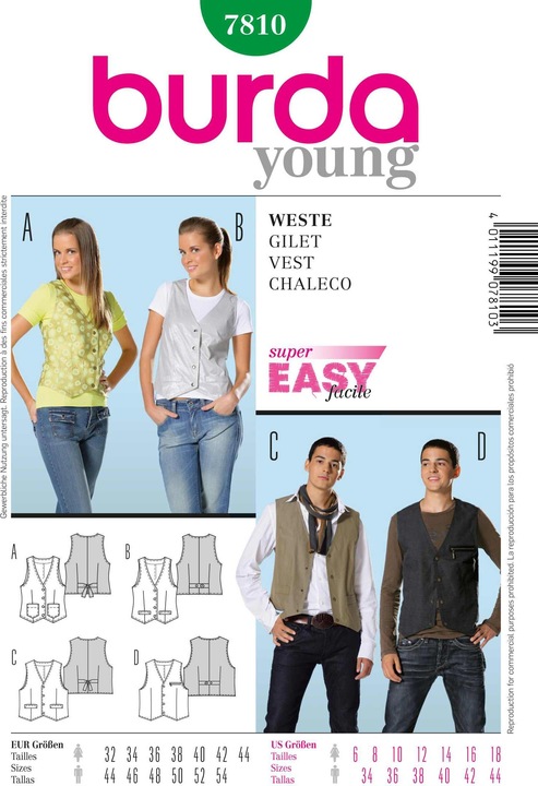 Immagine prodotto Modello Gilet