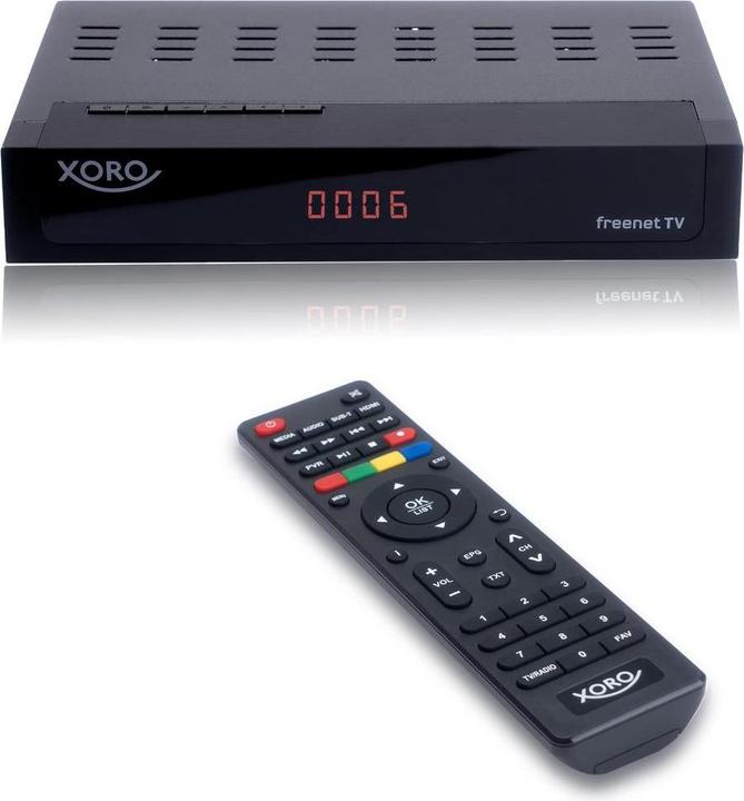 Actual product image Xoro HRT 8770 Twin (DVB-C, DVB-T/T2)