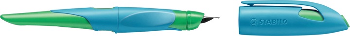 Produktbild STABILO EASYbirdy ergonomischer Schulfüller für Linkshänder Standard-Feder (Blau, Grün, 1 x)