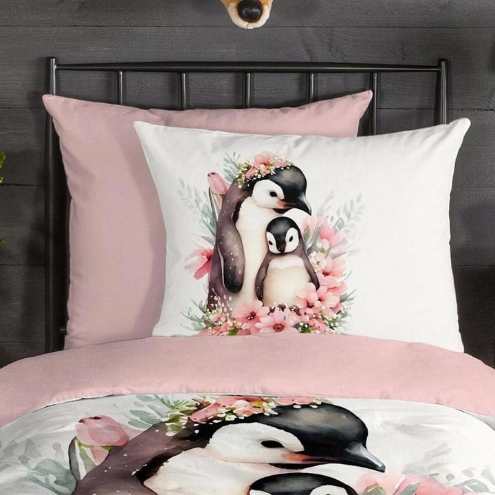 Produktbild Traumschlaf Pinguin (Bettwäsche Set, 135x200 cm)