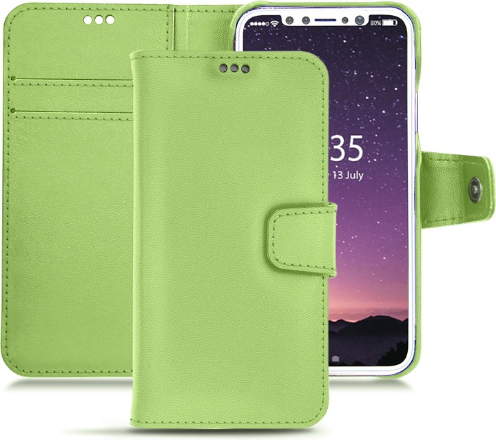 Actual product image Noreve Leather case wallet (Apple iPhone X)