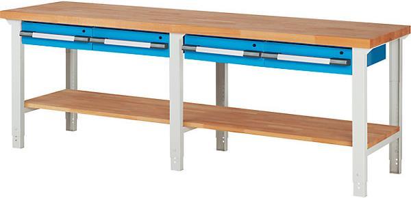Produktbild eurokraft pro Werkbank (250 cm, 70 cm)