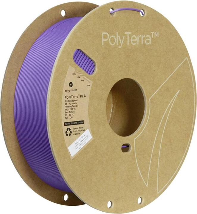 Produktbild Polymaker PolyTerra PLA (PLA, 1.75 mm, 1000 g, Blau)