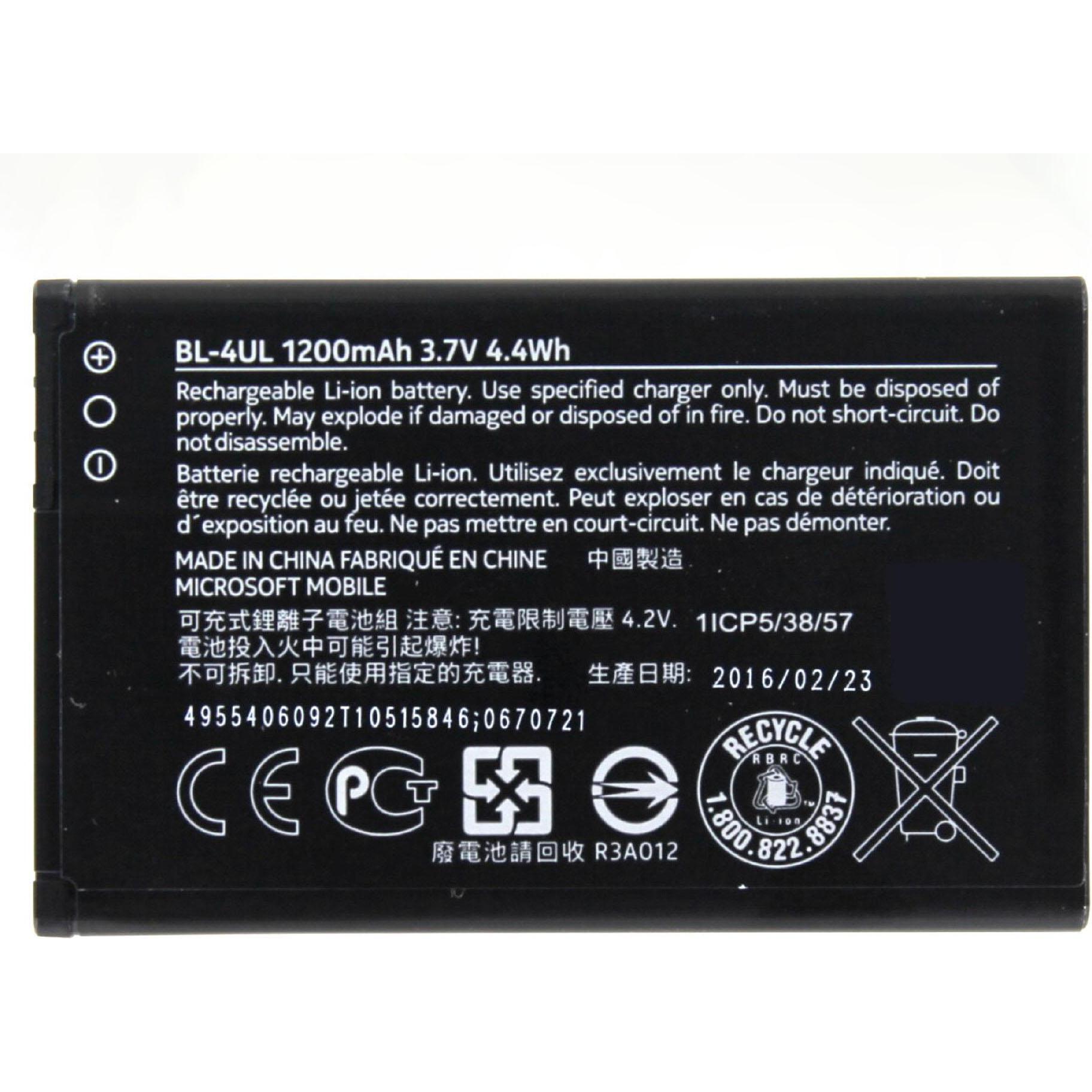 Nokia Original Akku für BL-4WL, Smartphone Akku