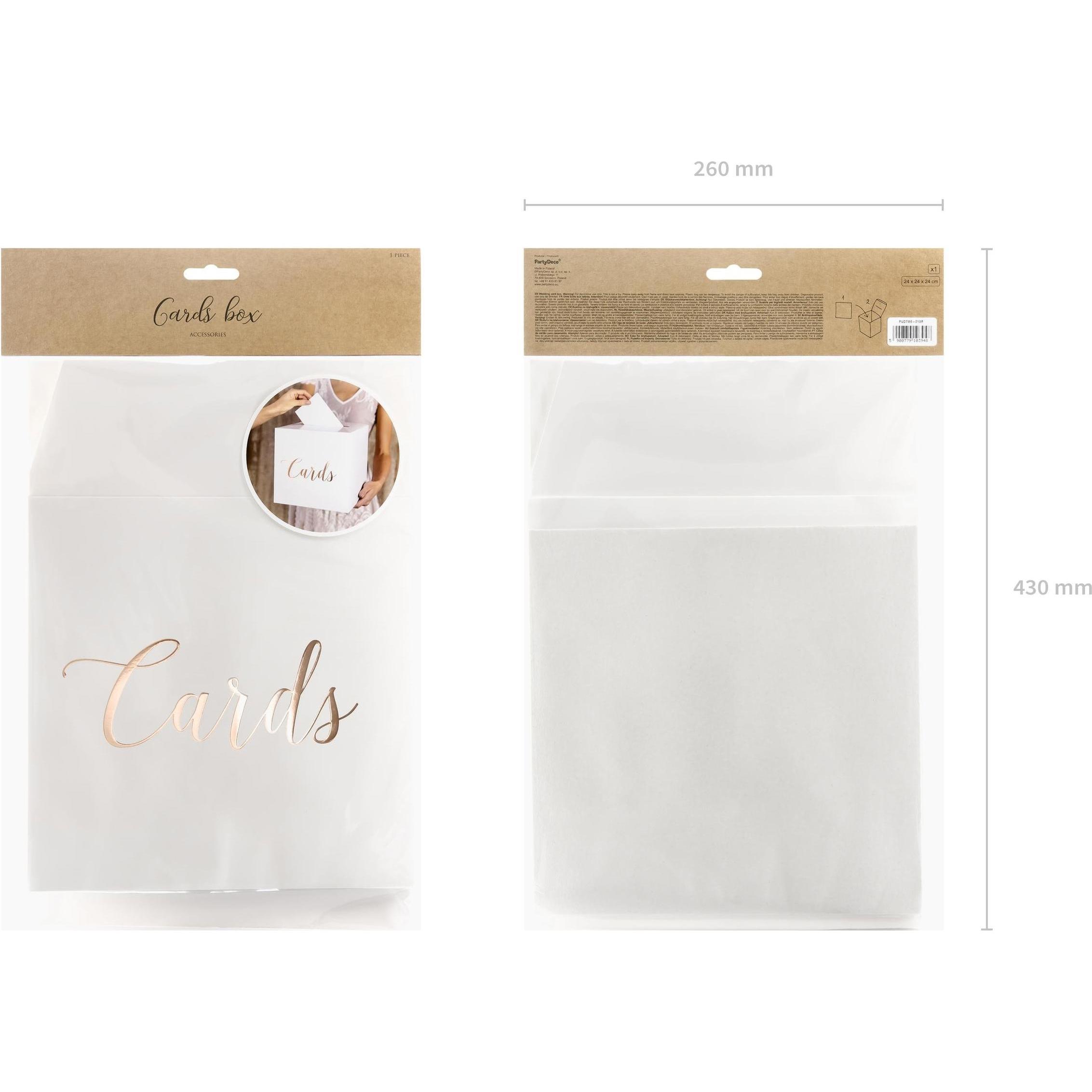 Thumbnail - Partydeco Kartenbox