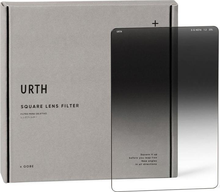 Produktbild Urth 100 x 150mm Soft Graduated ND16 (4 Stop) Filter (Plus+) (ND- / Grauverlauffilter, 100 mm)