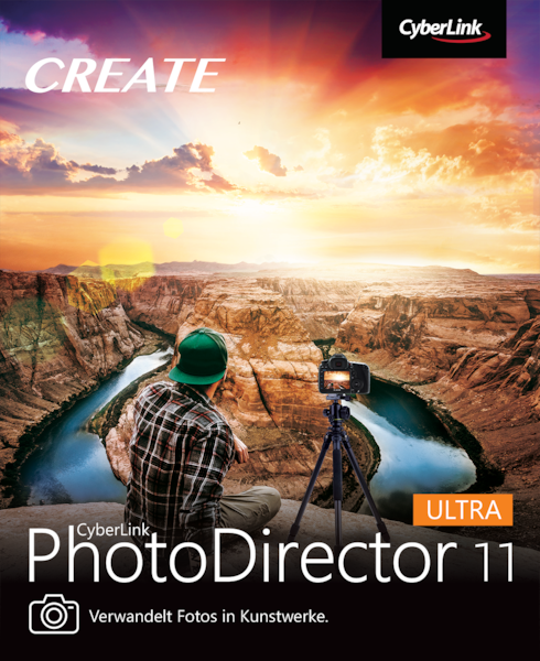 Produktbild CyberLink PhotoDirector 11 Ultra MAC ESD (1 User, unbegrenzt)