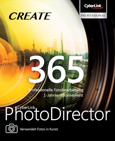 Immagine prodotto CyberLink PhotoDirector 365 12Mo ESD (1 Utente, 1 Dispositivi/Utenti, 12 mesi)