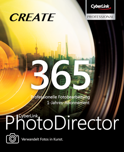 Produktbild CyberLink PhotoDirector 365 12Mo ESD (1 User, 1 Geräte/User, 12 Monate)