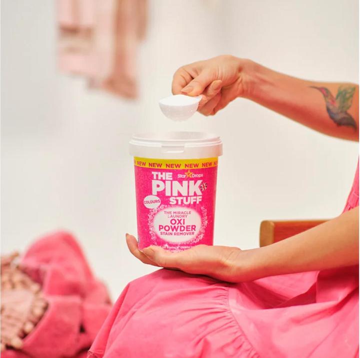 Actual product image The Pink Stuff Oxi Powder stain remover (Washing powder)