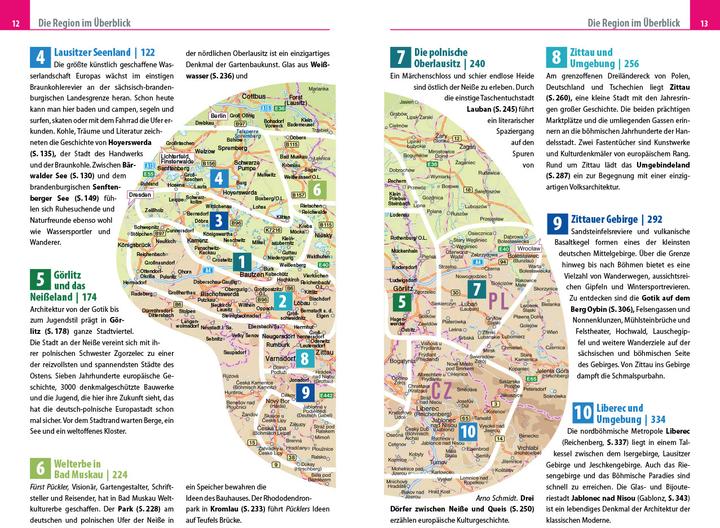 Image du produit Guide de voyage Oberlausitz, Lausitzer Seenland avec Zittauer Gebirge (Allemand, Detlef Krell, 2025)