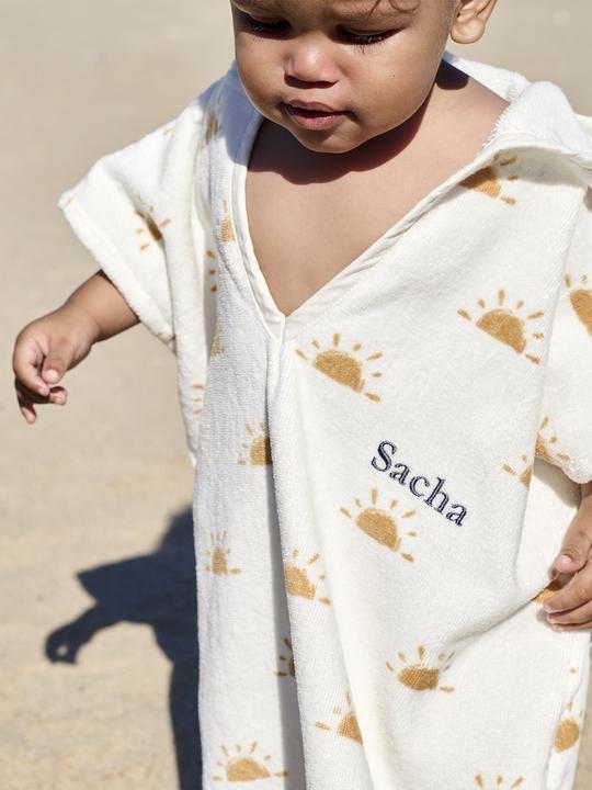 Actual product image Vertbaudet Baby Badeponcho mit Recycling-Baumwolle