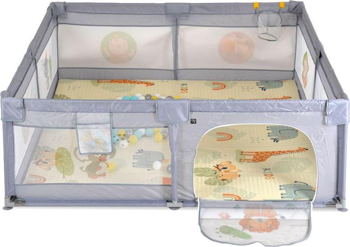 Produktbild Moni GameZone Spielteppich Box Bällebad (200 x 180 cm)