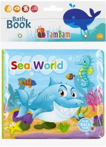 Actual product image Bambam Bam Bam Bath Book Sea World