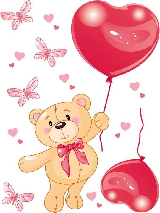 Trenddeko Bear with balloon
