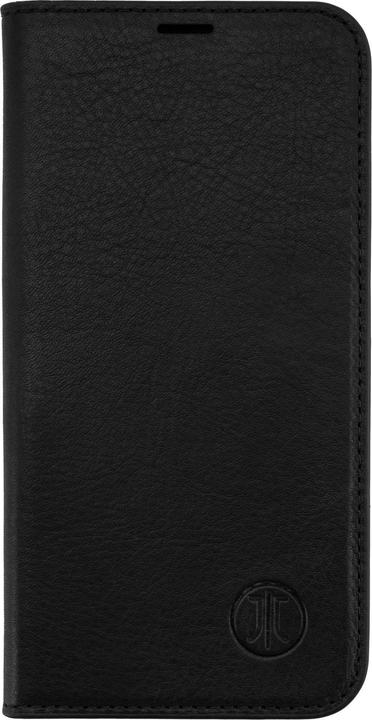 JT Berlin Genuine leather BookCase Tegel for Apple iPhone 17 black (Apple iPhone 17)