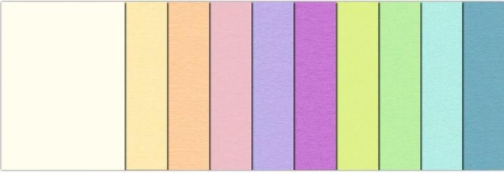 Image du produit Ursus Tonzeichenpapier A3, 130 g/m², 10 Blatt, 10 Farben (130 g/m²)