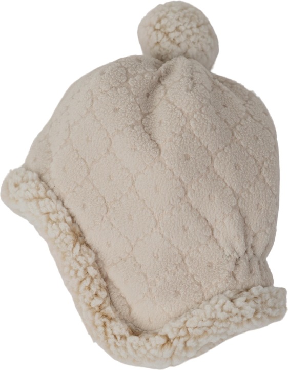 Actual product image Lodger Winter Hat Folklore Fleece Birch 6-12 Mt. (74, 80)