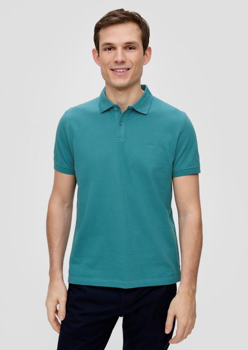 Produktbild S.Oliver Polo-Shirt Poloshirt aus Baumwollpiqué (S)