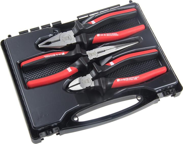 Produktbild RS PRO Pliers box Basic, 3 pieces (260 mm)
