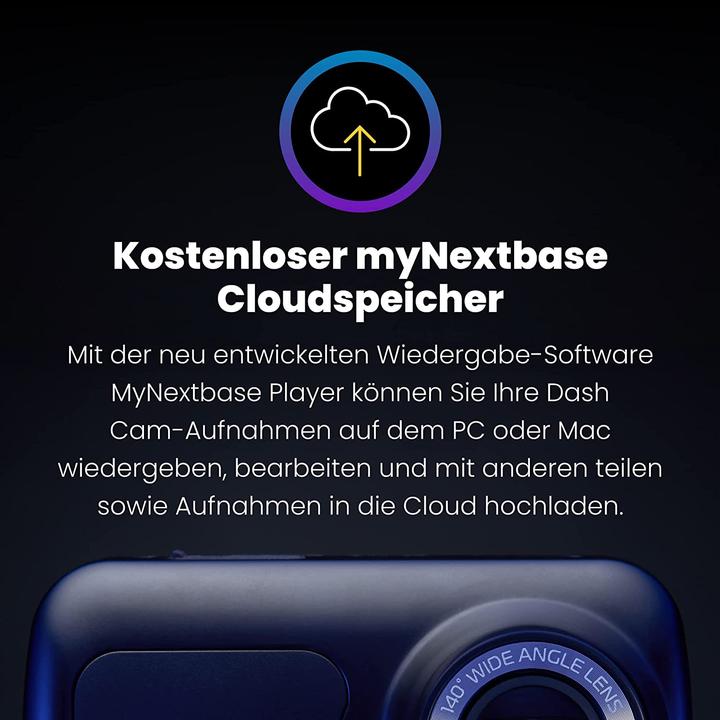 Actual product image Nextbase 222XRCZ (Built-in display, GPS receiver, Built-in microphone, Full HD)