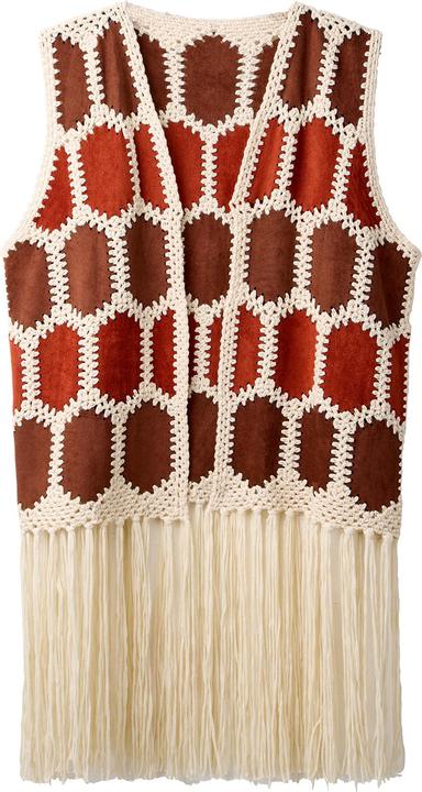 Produktbild Joe Browns Boho Crochet Fringe Gilet (One Size)