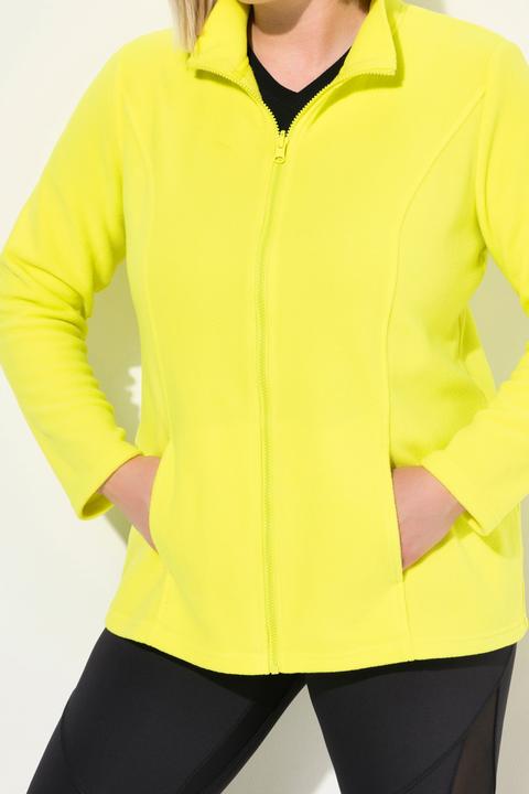 Actual product image Ulla Popken Modular Fleece Zip Front Jacket (50, 52)