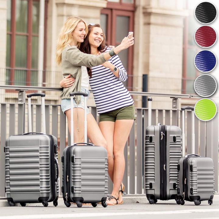 Immagine prodotto tectake Set di valigie rigide (106 l)