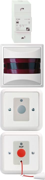 Image du produit ELSO Kit WC pour handicapés avec bloc d'alimentation pour rail DIN 3 PLE (SIGMA) JOY blanc pur