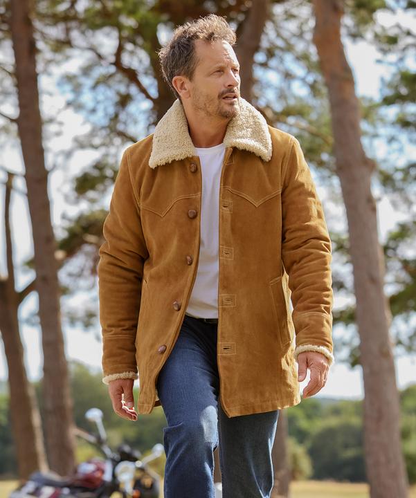 Produktbild Joe Browns Suede Shearling Coat