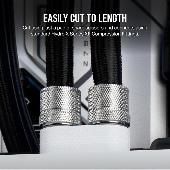 Immagine prodotto Corsair Tubo a rete Hydro X Series XT Softline (3 m, Materiale sintetico)