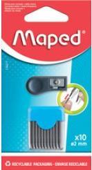 Maped Ersatz-Zirkelminen x10 + Minen-Anspitzer - Blister (Zirkelmine)