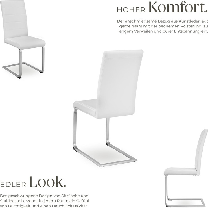 Actual product image tectake Schwingstuhl