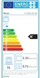 Energie-Label Miele H 7660-60 BP