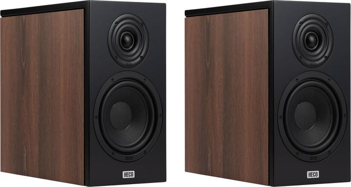 Heco Audio AURORA XT 300 BLACK/WALNUT (1 pair, 80 W)