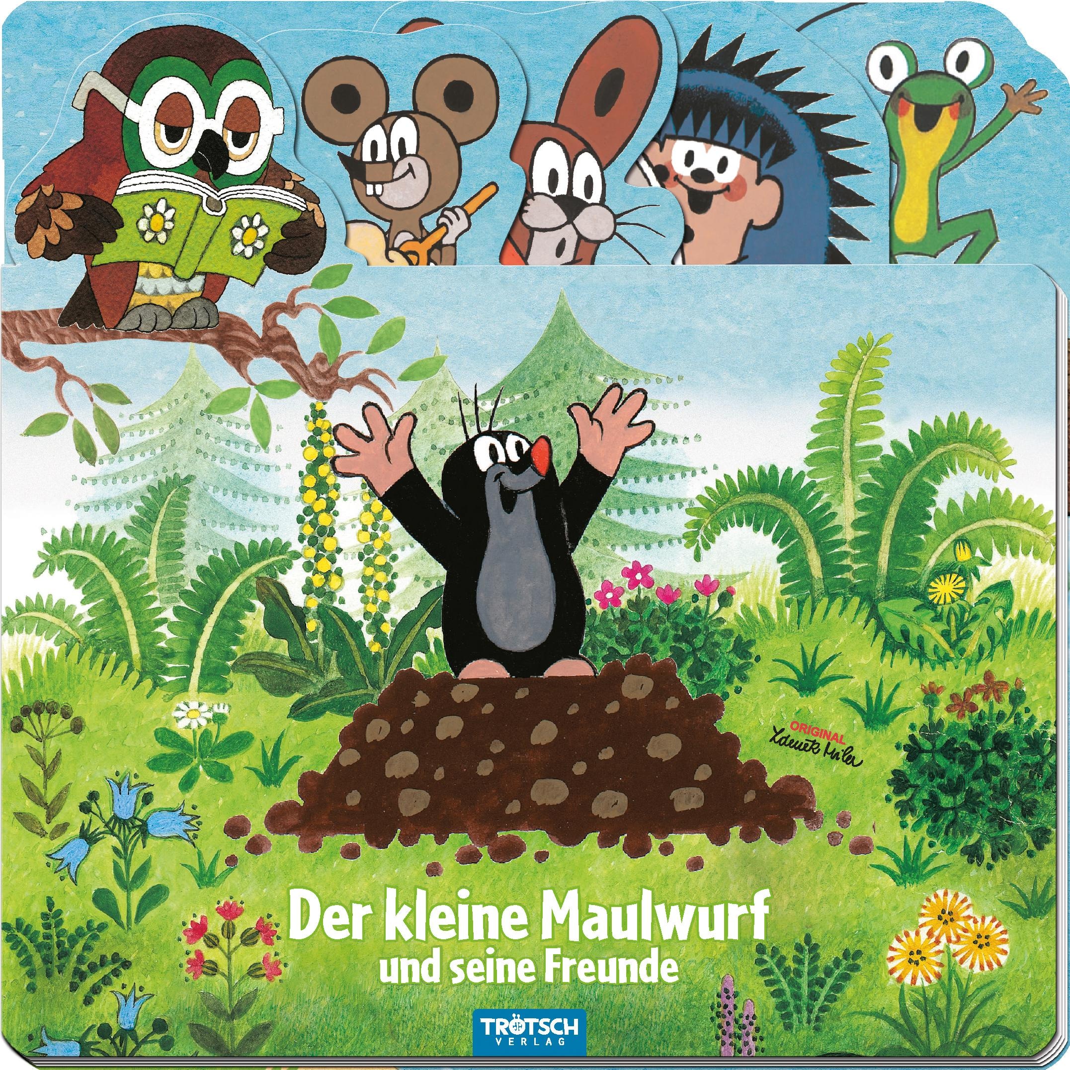 Registerbuch mit Klappen "Der kleine Maulwurf", Kinderbücher von Trötsch Verlag GmbH & Co. KG