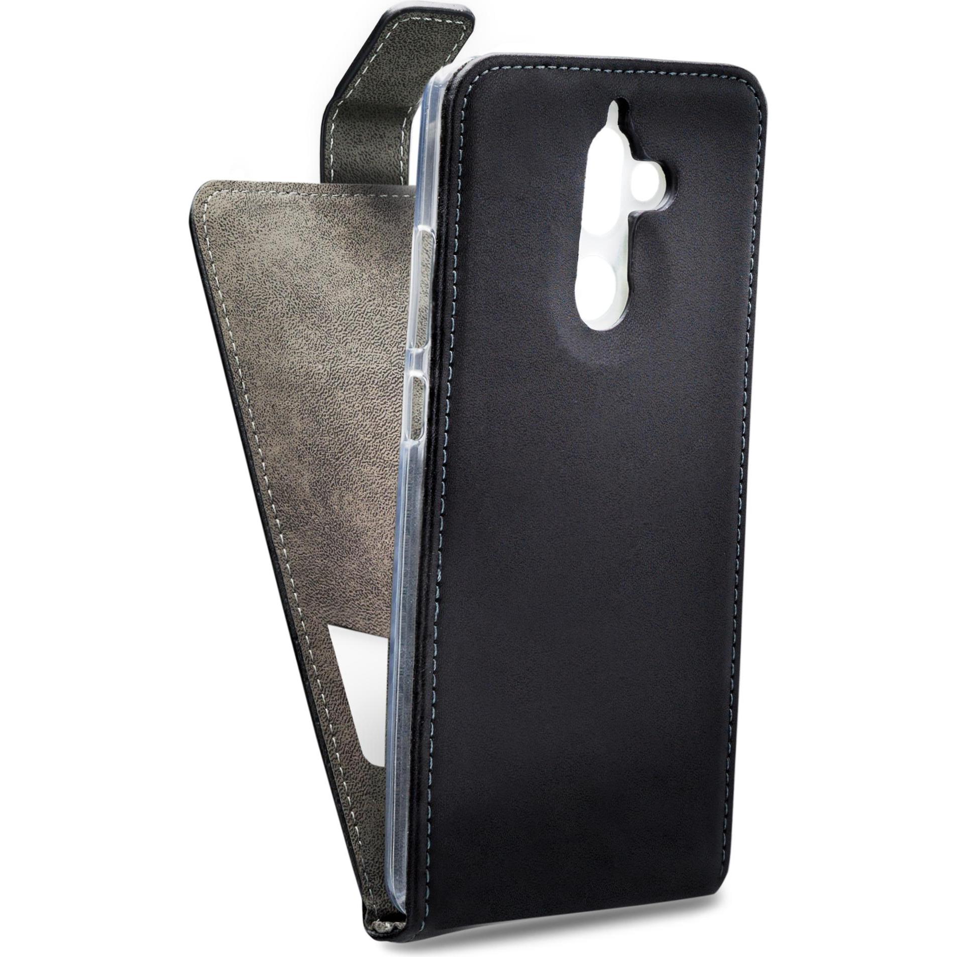 Mobilize Klassisches Gelly Flip Etui (Apple iPhone 7 Plus), Smartphone Hülle, Schwarz