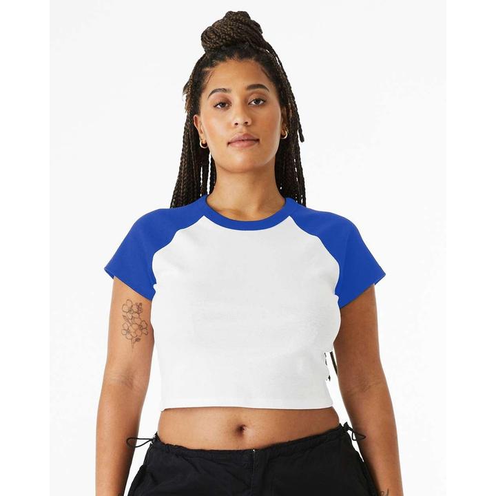 Produktbild Bella Canvas Micro Rib Raglan Baby Tee (XS)