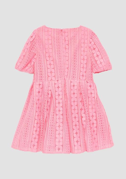 Actual product image S.Oliver Kleid Kurzes Kleid aus Spitze mit elastischen Bündchen an den Ärmeln (122)