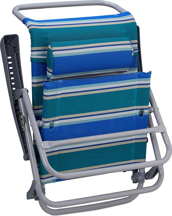 Immagine prodotto Relaxdays Sedia-sdraio pieghevole (85 cm)