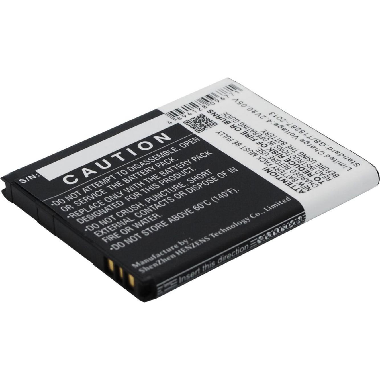 CoreParts Battery for HTC Mobile (Akku), Mobilgerät Ersatzteile, Schwarz