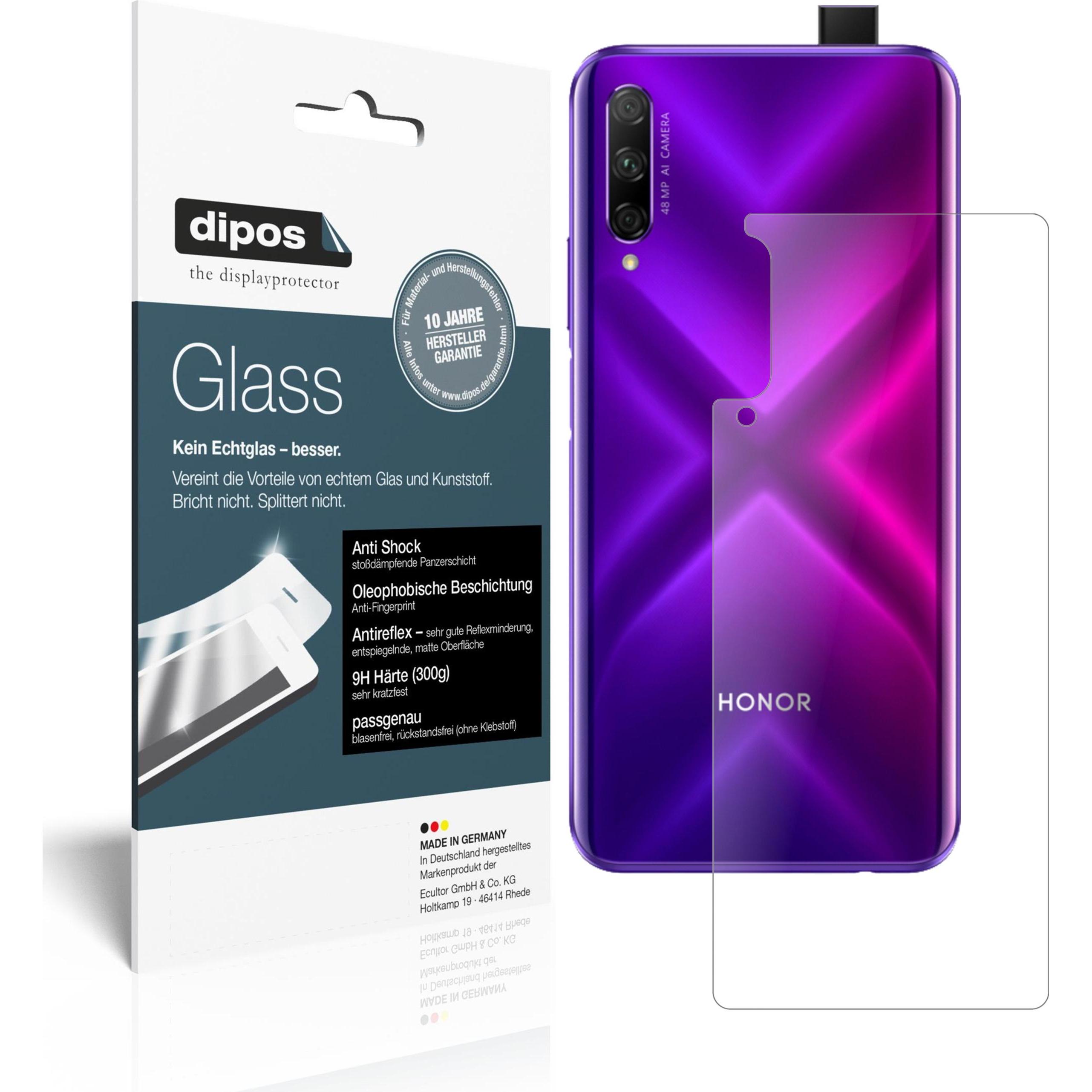Dipos Displayschutz Anti-Shock (2 Stück, Honor 9X Pro), Smartphone Schutzfolie, Transparent