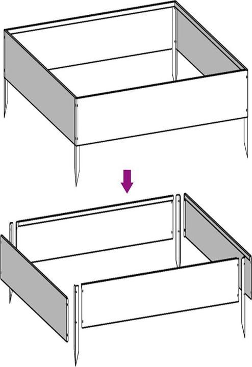 Produktbild vidaXL Garten-Hochbeet