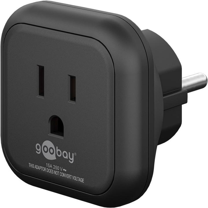 Produktbild Goobay Netzadapter, Schwarz